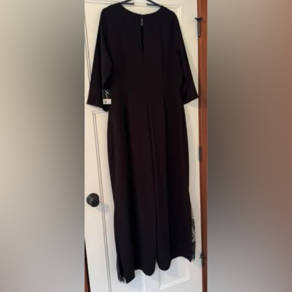 NWT Simply Vera Vera Wang Black 3/4 Sleeve‎ pantsuit jumpsuit